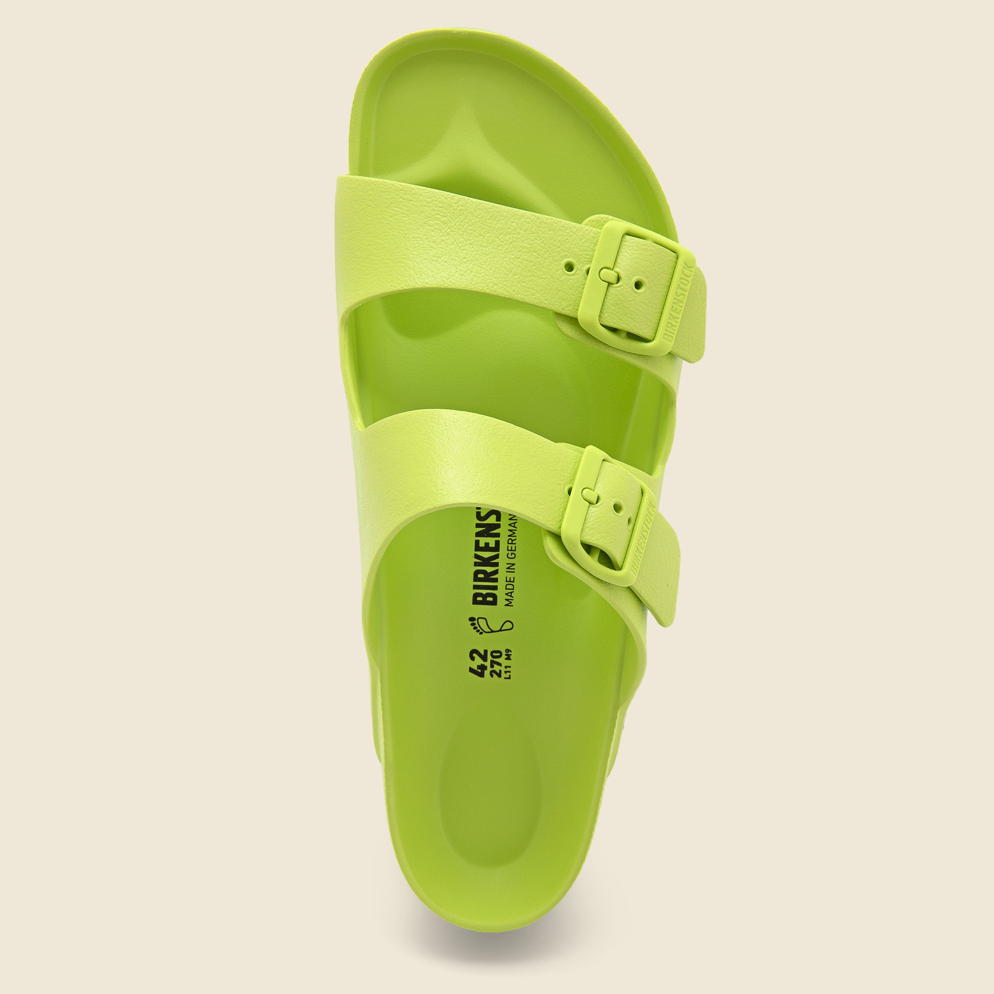 Birkenstock, Sandalo Arizona EVA - Active Lime